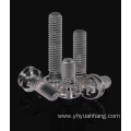 Plastic Round head screw transparent